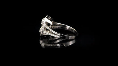 ARYA 14K Gold 0.75 ct Diamond Baguette Engagement Ring