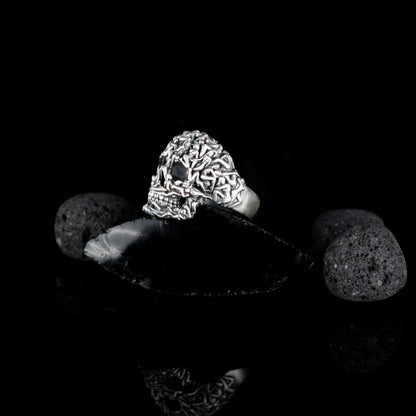 Skull With The Naked Girls Ring, One Of A Kind Gothic Ring For Men