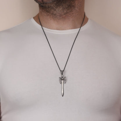 Silver Sword Necklace