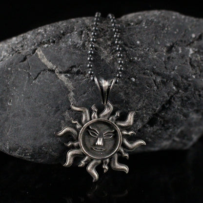 Sterling Silver Sun Necklace