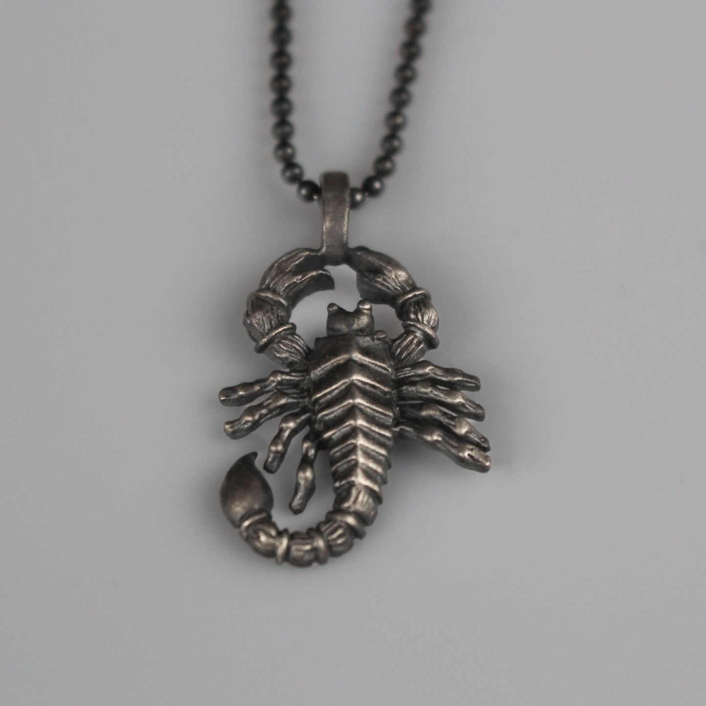 925K Sterling Silver Intricately Detailed Scorpion Necklace | Perfect Gift for Zodiac Scorpio Lovers