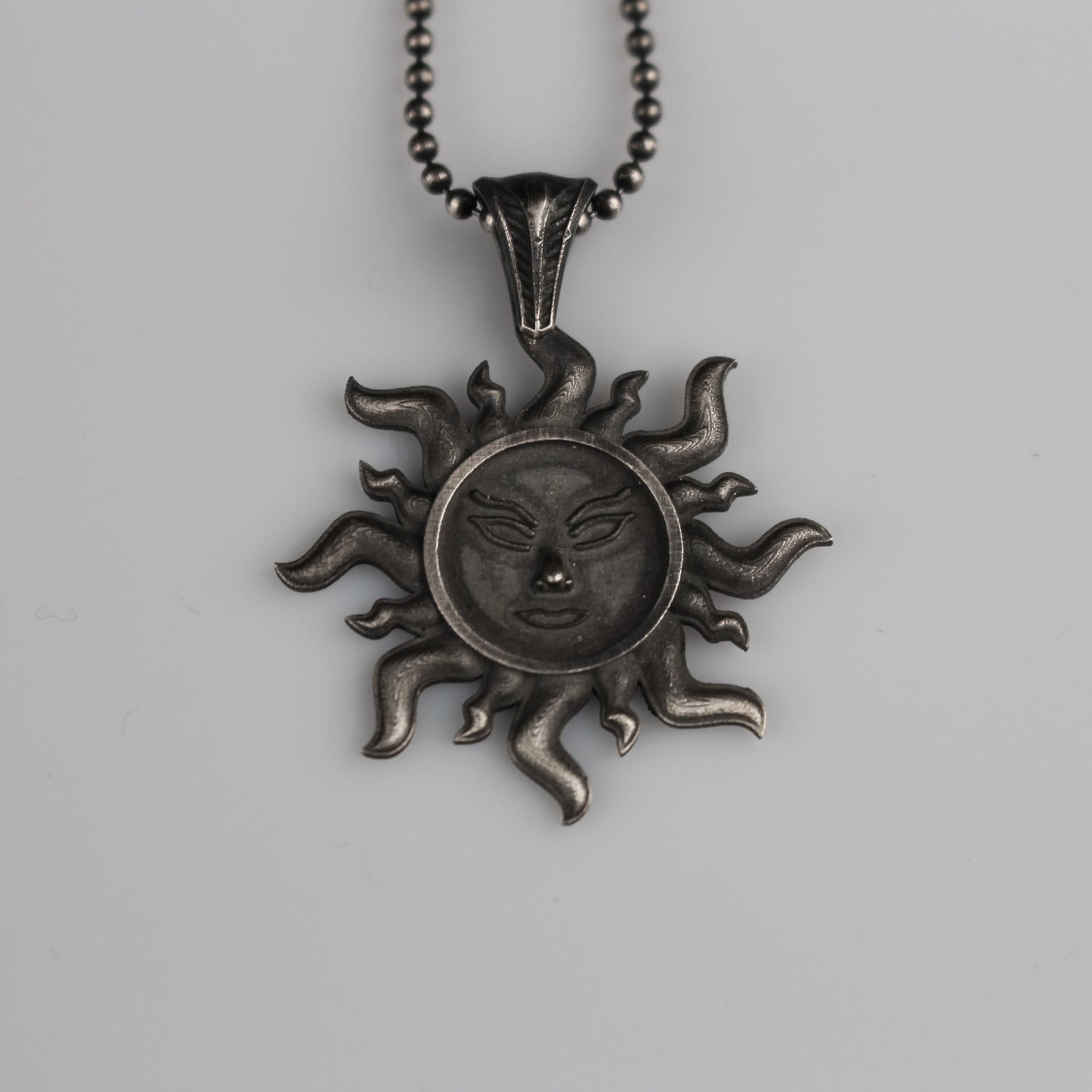 Sterling Silver Sun Necklace