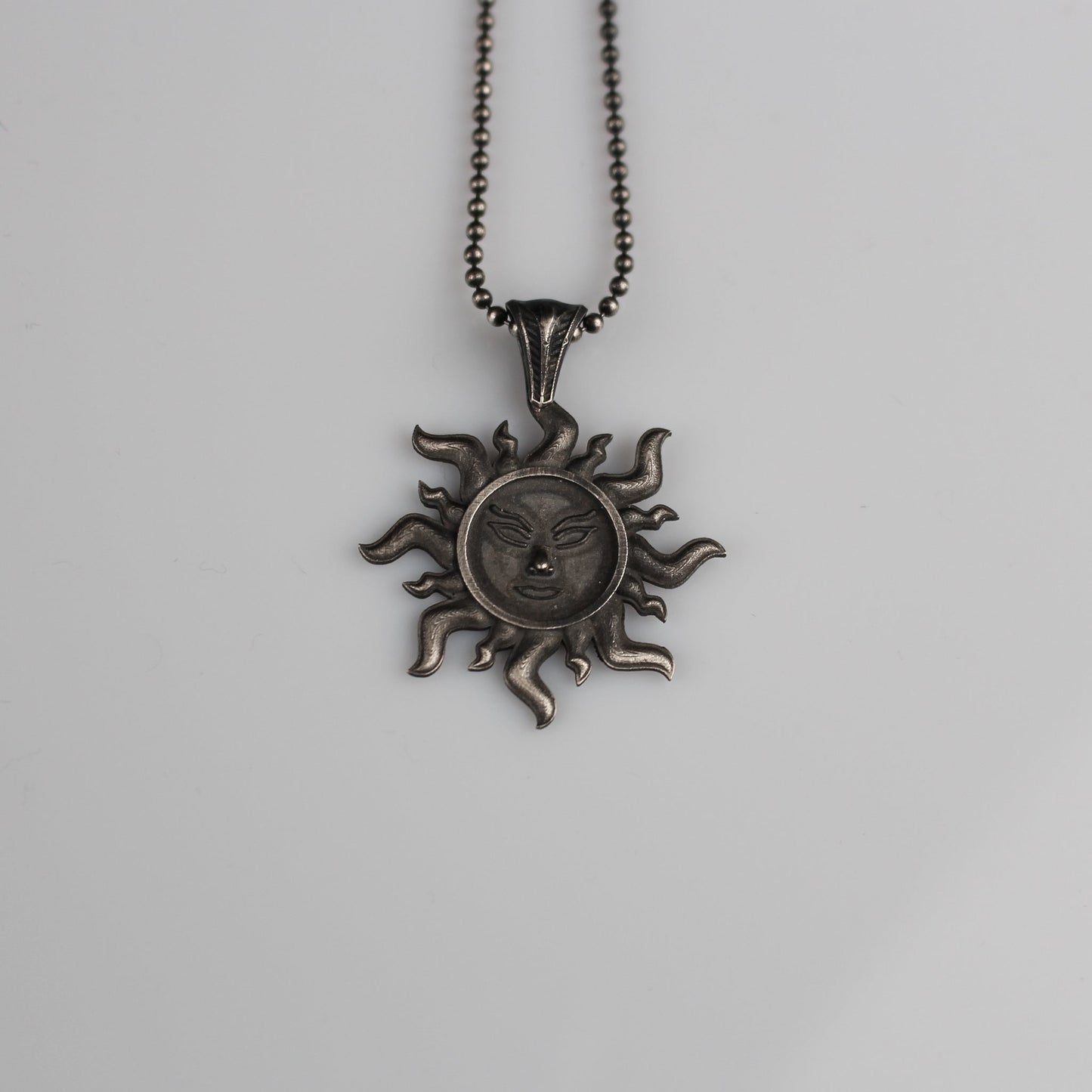 Sterling Silver Sun Necklace